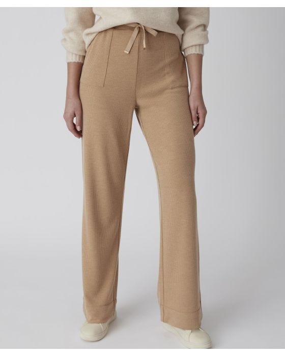Damart Wide-leg Stretch Trousers