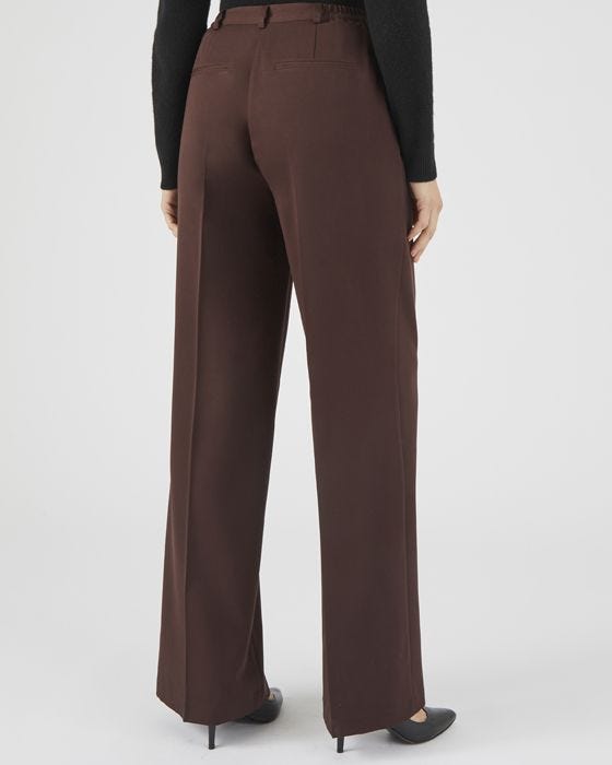 Damart Wide Leg Stretch Waist Trousers