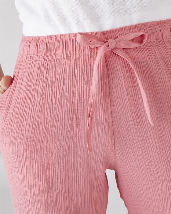 Damart Women's Crinkle Trousers