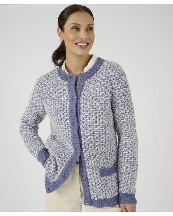 Damart Wool Blend Cardigan