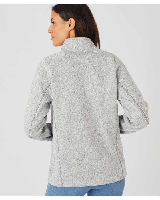 Damart Zipped Knit Cardigan