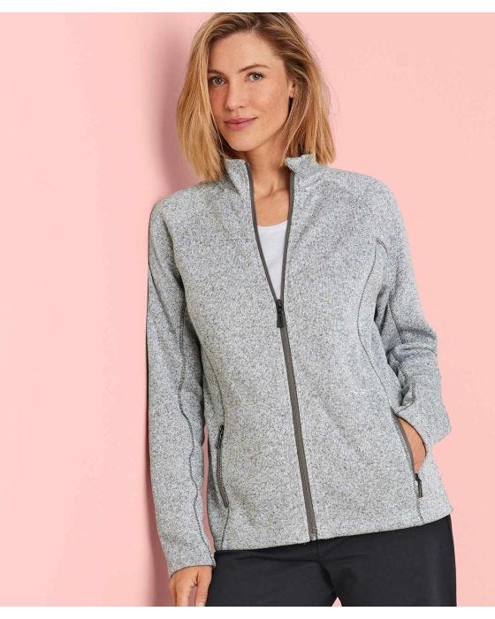 damart Zipped Knit Cardigan