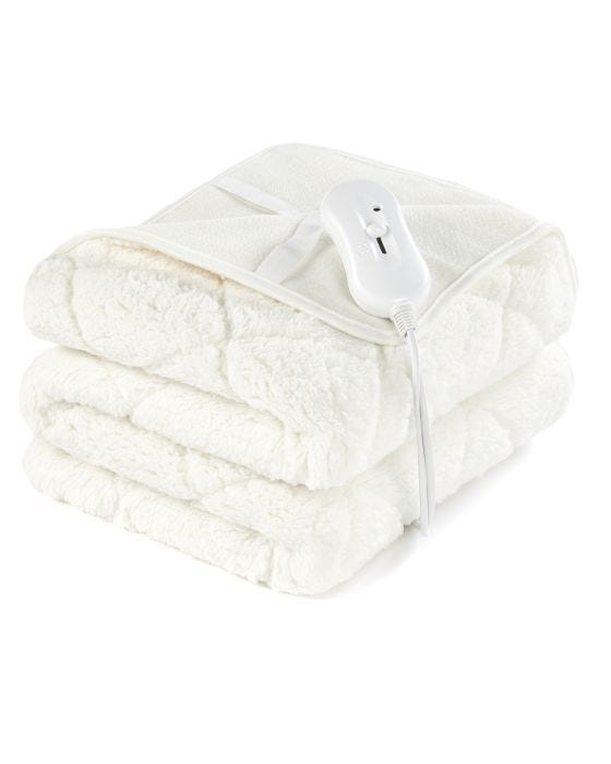 damart Huggleland Sherpa Teddy Electric Underblanket