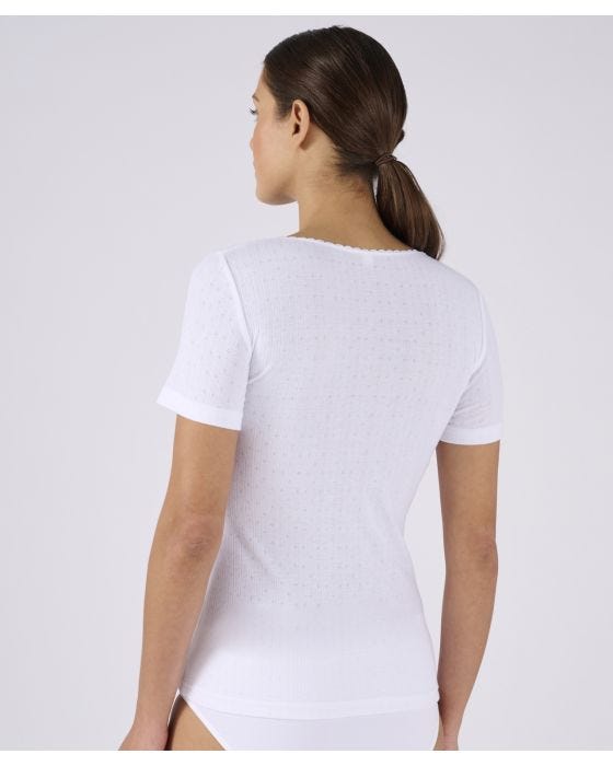 Damart Pack Of 2 Thermolactyl Short Sleeve T-shirts