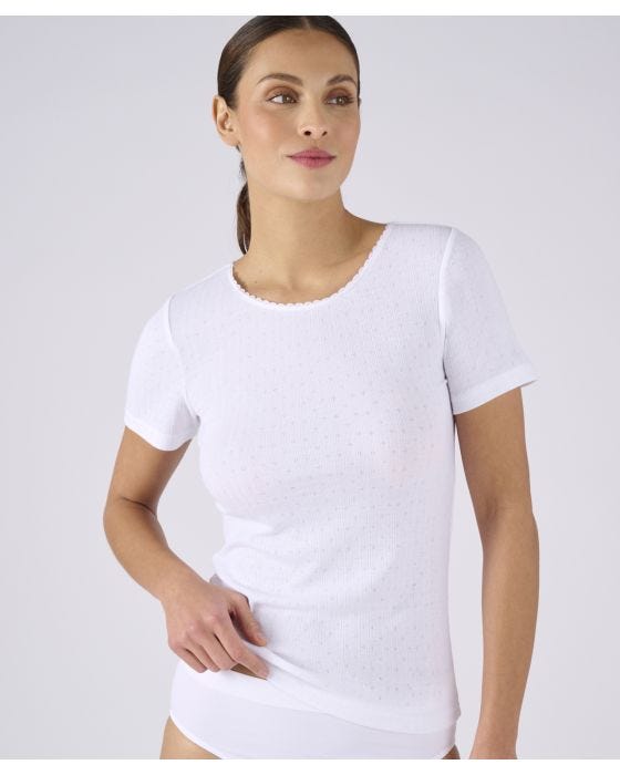 damart Pack of 2 Thermolactyl Short Sleeve T-shirts