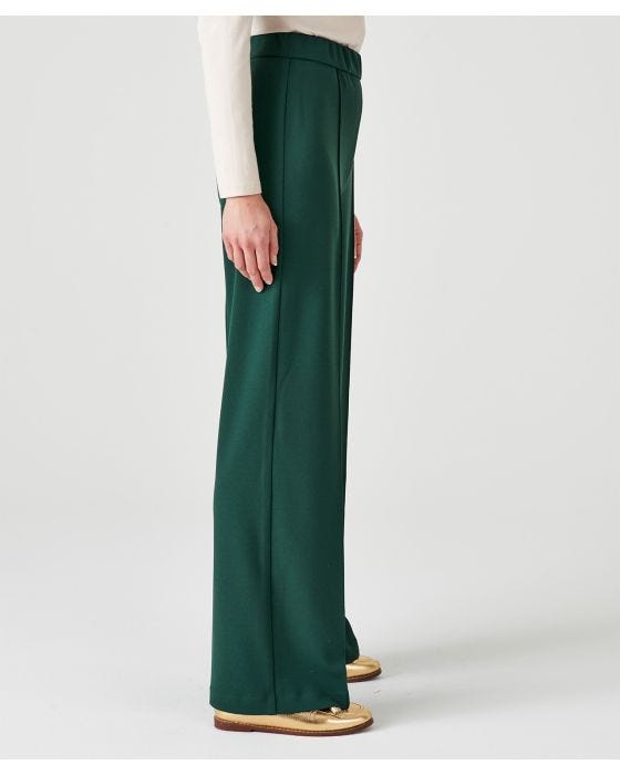 Damart Secret Stretch Wide-Leg Comfort Fit Trousers
