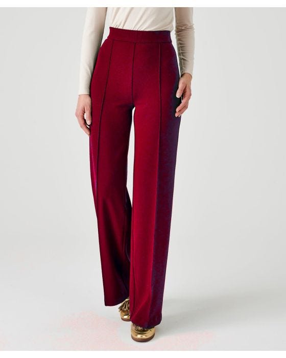 damart Secret Stretch Wide-Leg Comfort Fit Trousers