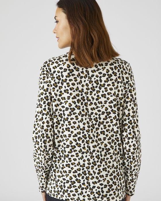 Damart Skin Soft Turtleneck Long Sleeved Cotton T-shirt