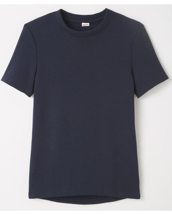 Damart Thermal Intense Warmth Short Sleeved Long-back T-shirt