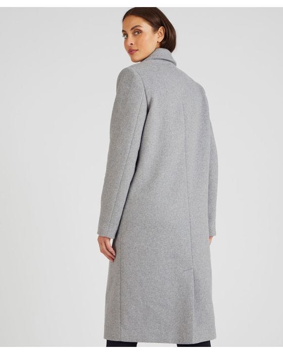 Damart Toasty Thermal Wool Blend Thermal-lined Coat