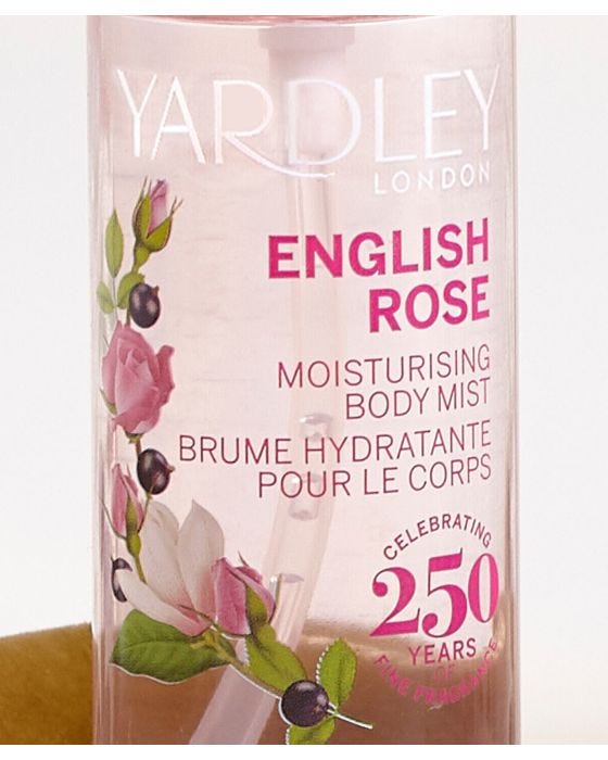 Damart Yardley English Rose Eau De Toilette & Body Mist Set