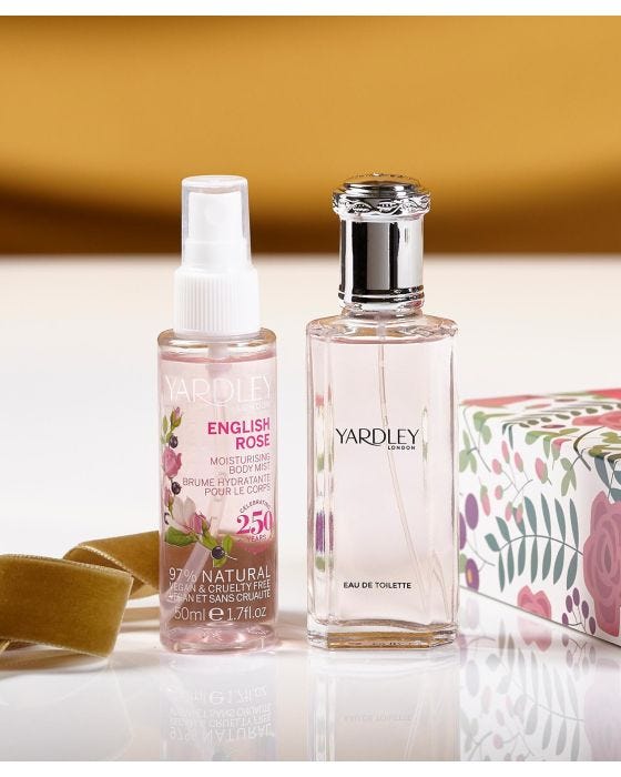 damart Yardley English Rose Eau de Toilette & Body Mist Set