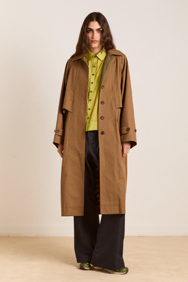 Damson Madder Camille Trench - Mocha