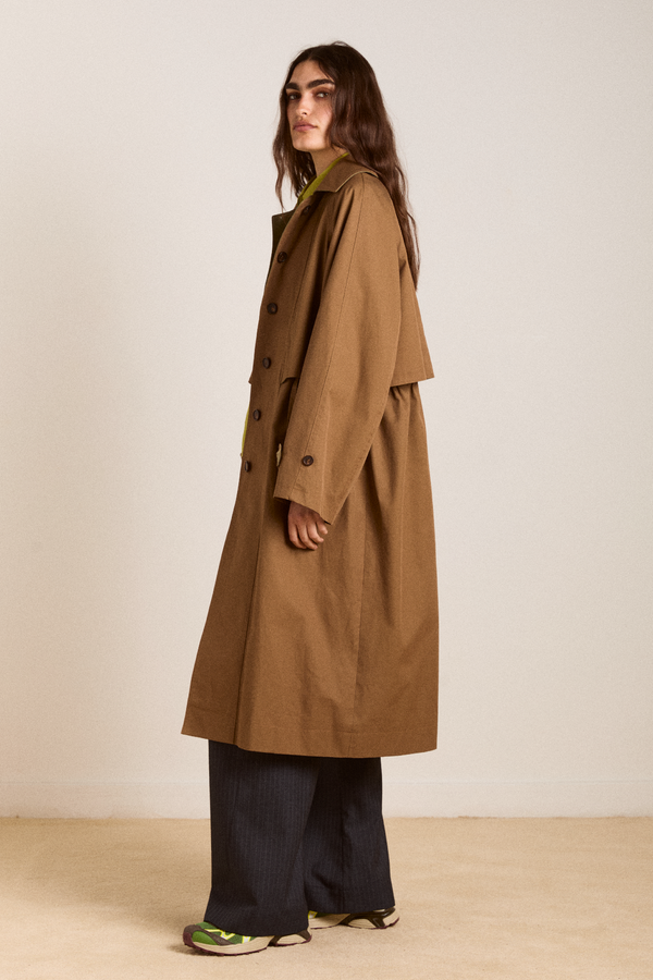 Damson Madder Camille Trench - Mocha