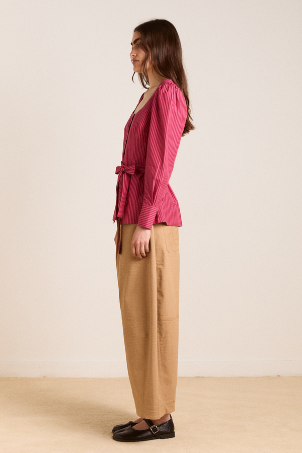 Damson Madder Clare Blouse - Berry Business
