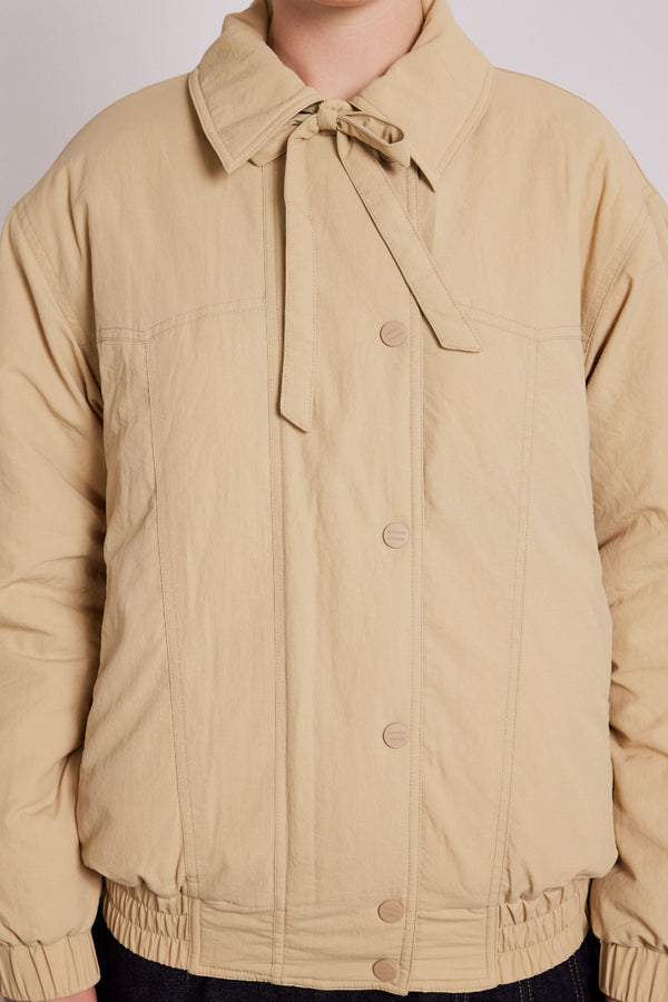 Damson Madder Claudia Bomber - Tan