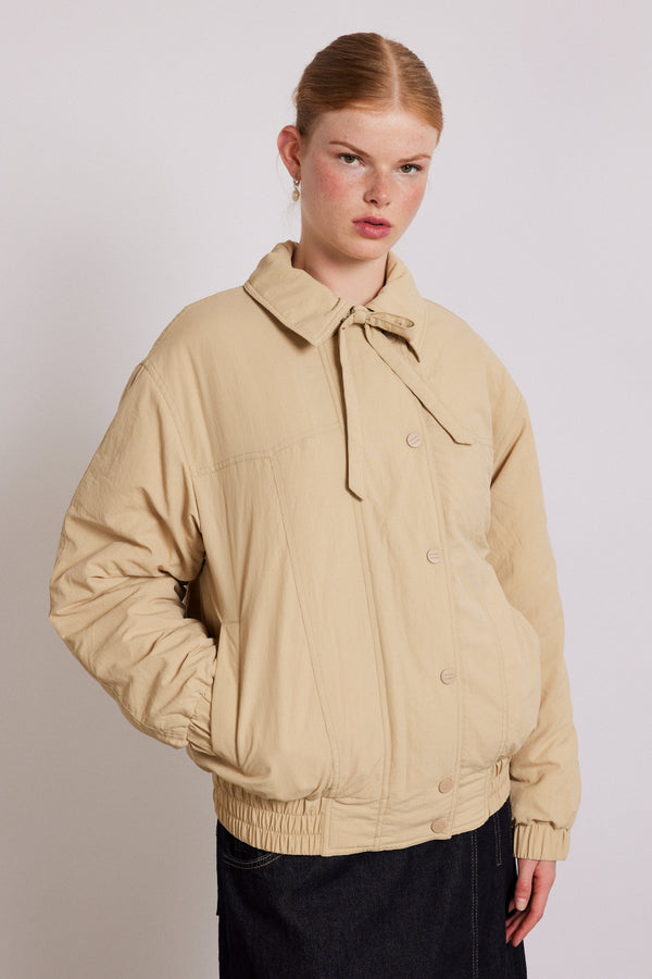 damson madder claudia bomber - tan