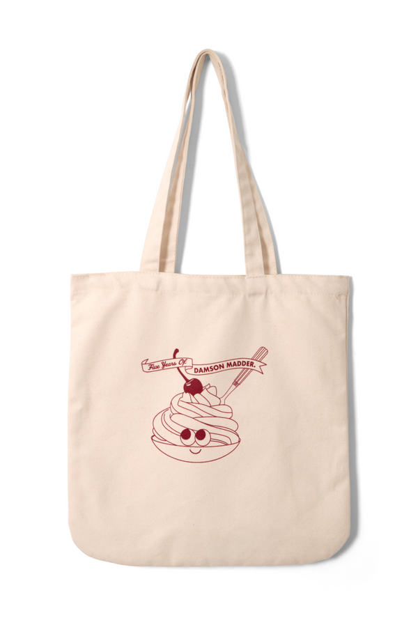 damson madder damson madder 5th birthday tote bag