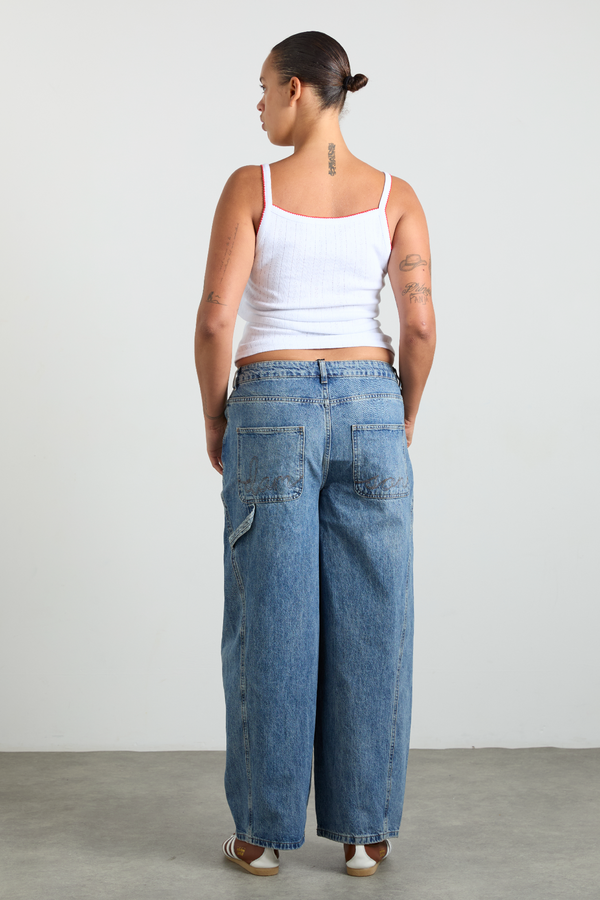 Damson Madder Dion Jeans - Vintage Wash