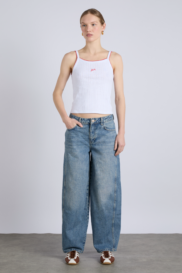 damson madder dion jeans - vintage wash