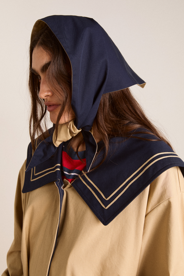 Damson Madder Ella Headscarf