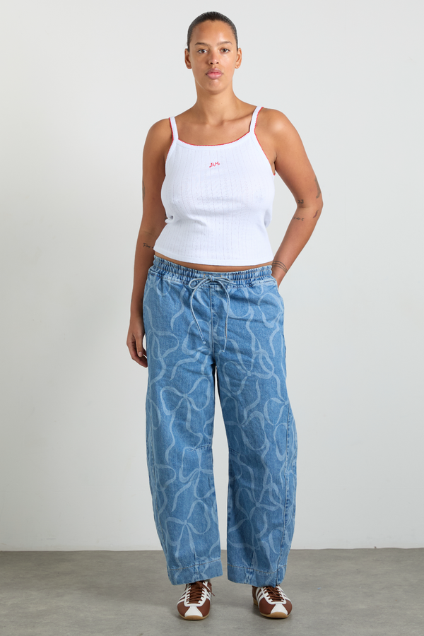 Damson Madder Felix Jeans - Bow Laser