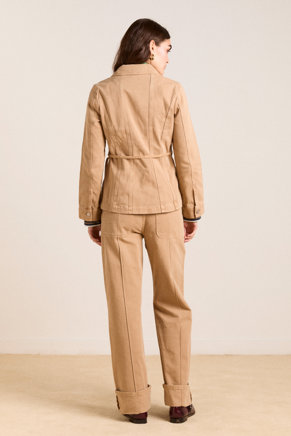 Damson Madder Francie Blazer - Tan