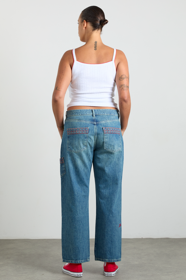 Damson Madder Harry Jeans - Carter Wash
