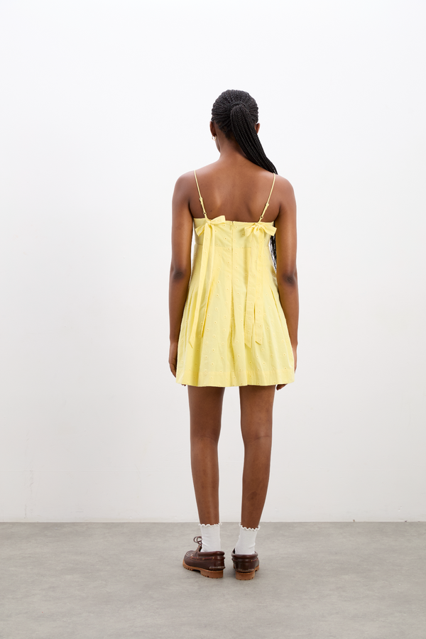 Damson Madder Iris Mini Dress- Butter Broderie