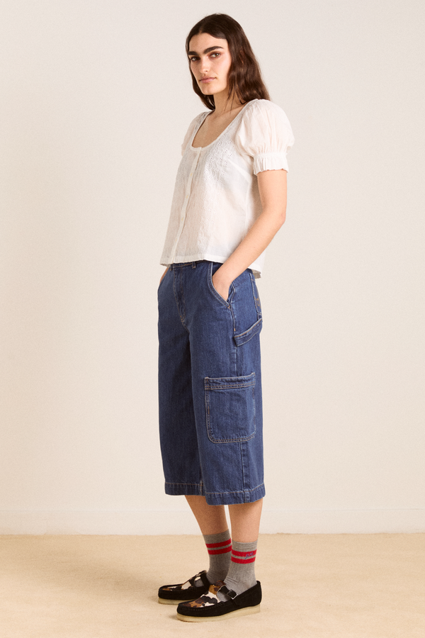 Damson Madder Iza Cullote - Texas Wash