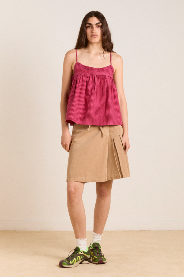 Damson Madder Kat Kilt - Tan