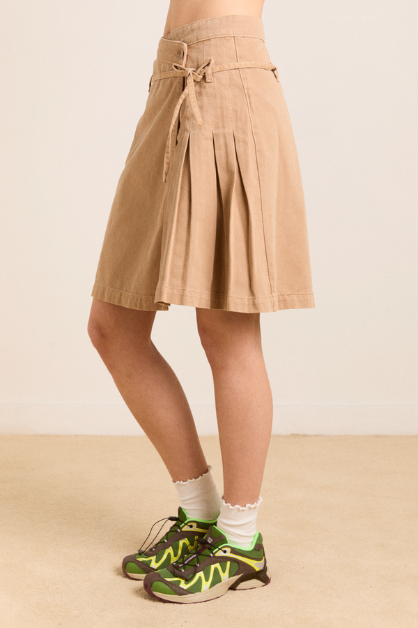 Damson Madder Kat Kilt - Tan