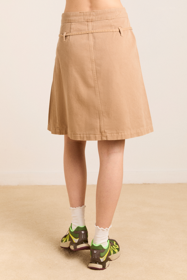 Damson Madder Kat Kilt - Tan