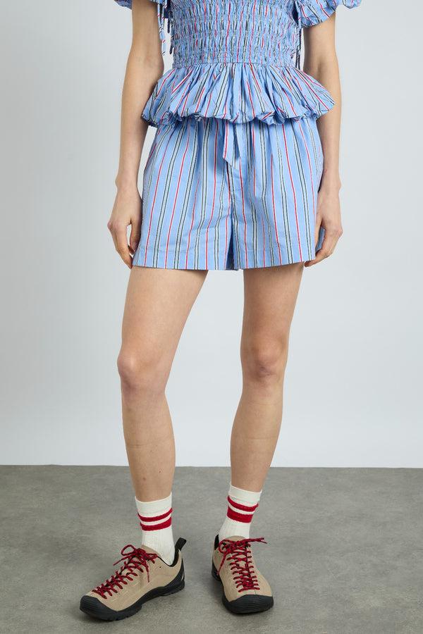 damson madder krissy boxer - bold blue stripe