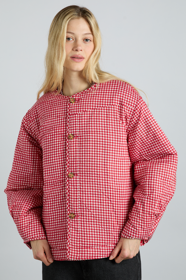 Damson Madder Macy Jacket - Red Bandana