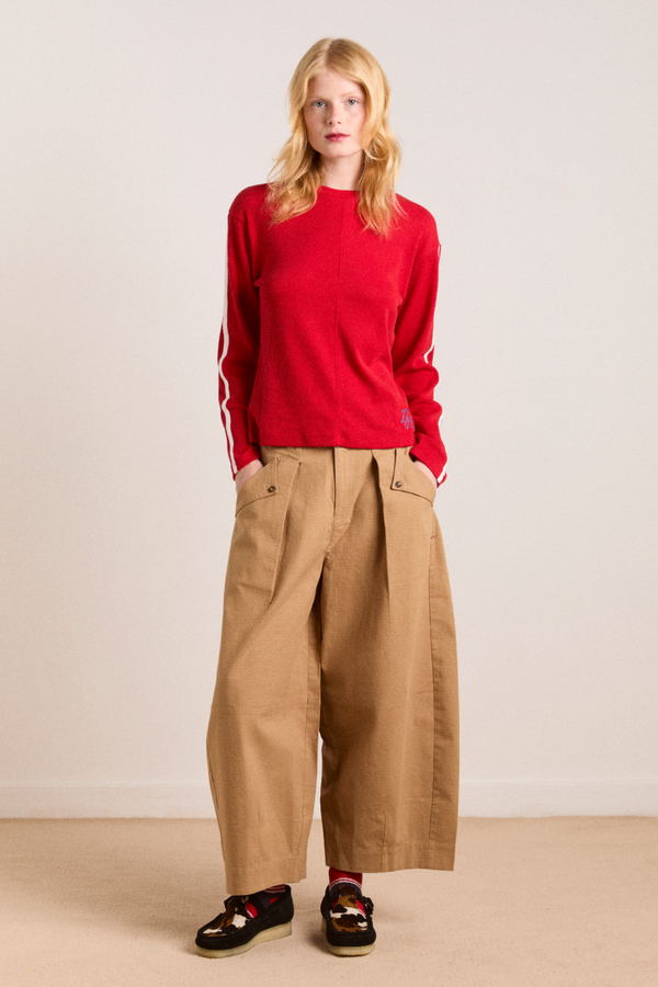 Damson Madder Mara Trouser - Sand