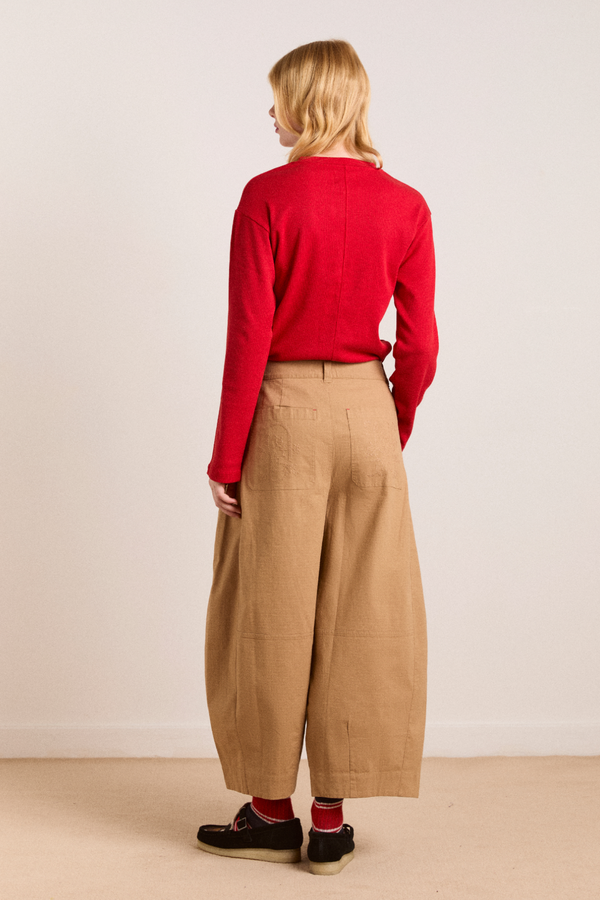 Damson Madder Mara Trouser - Sand
