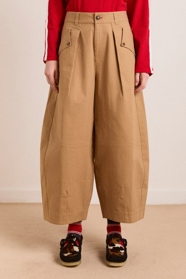 damson madder mara trouser - sand