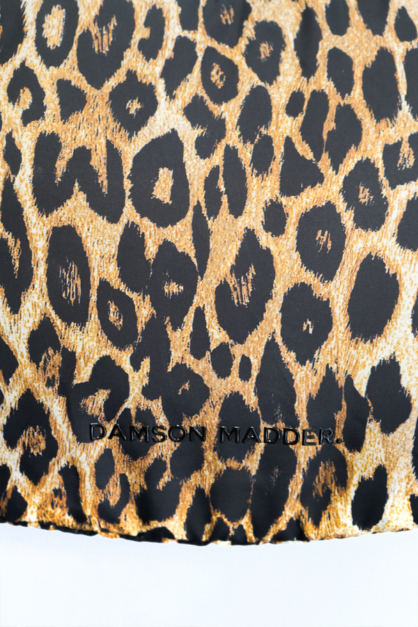 Damson Madder Minimal Quinn Bag In Leopard Print
