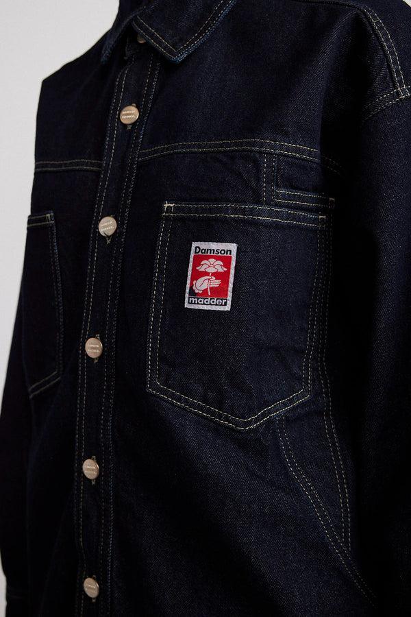 Damson Madder Nova Oversized Shacket - Indigo