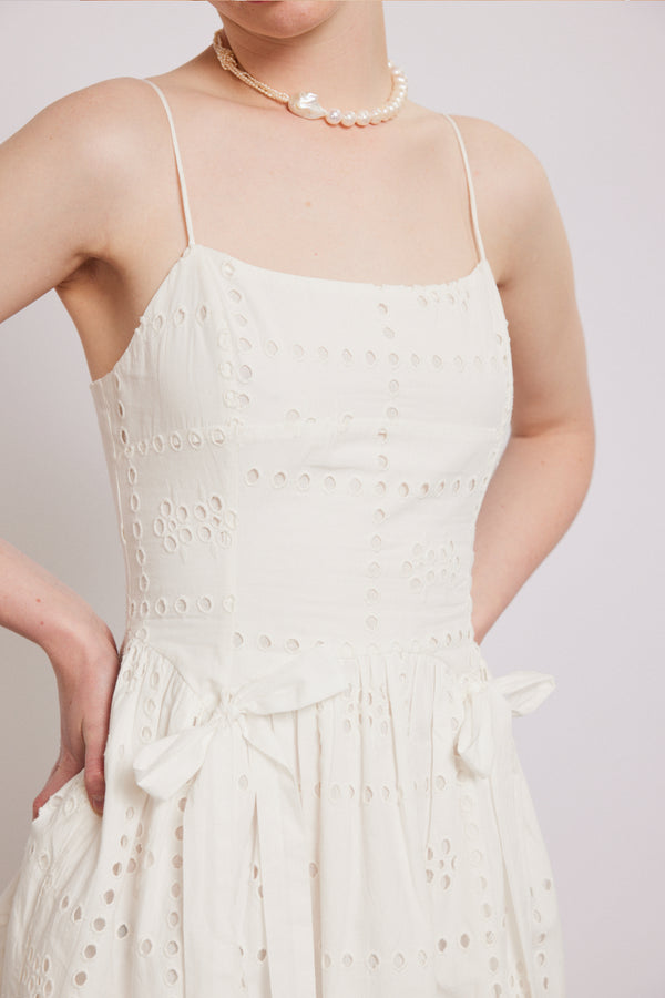 Damson Madder Penelope Mini - White Broderie