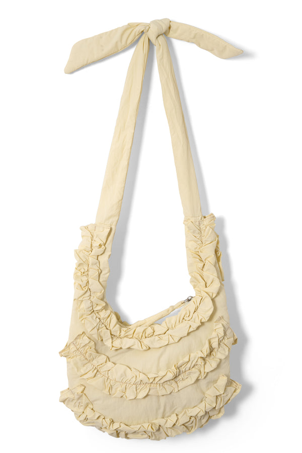 Damson Madder Quinn Slouchy Bag In Butter Yellow