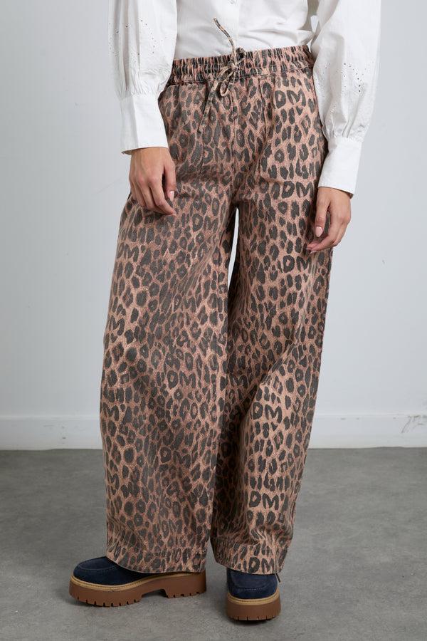 damson madder rafe pant - leopard