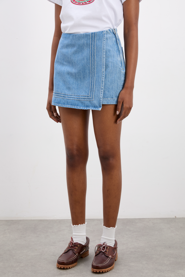 Damson Madder Rory Skort - River Wash