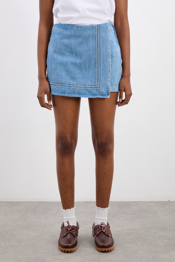 damson madder rory skort - river wash