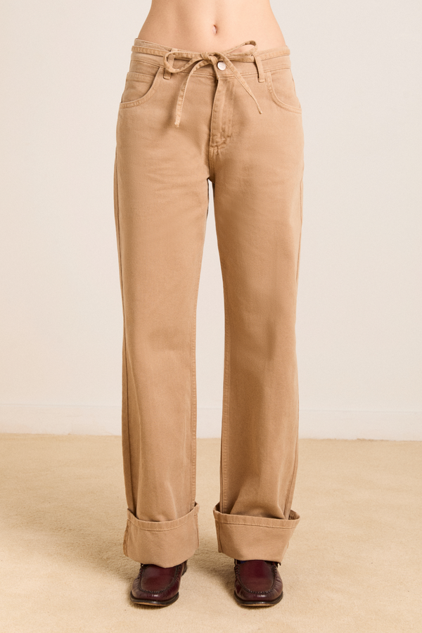 damson madder sylvie jeans - tan