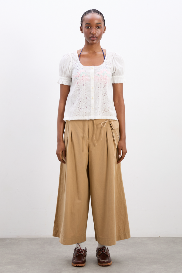 Damson Madder Tatianna Culotte - Tan