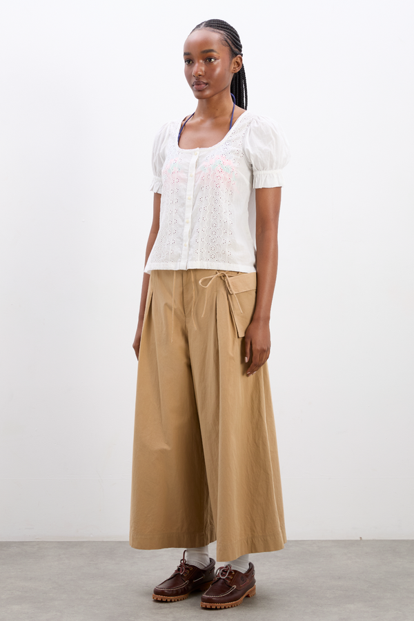 Damson Madder Tatianna Culotte - Tan