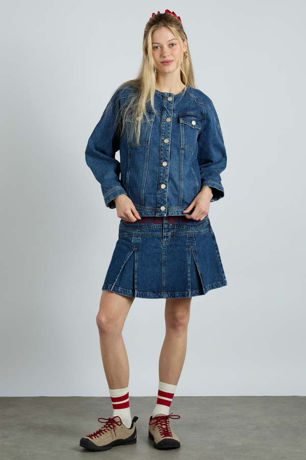 Damson Madder Vanessa Jacket - Texas Wash