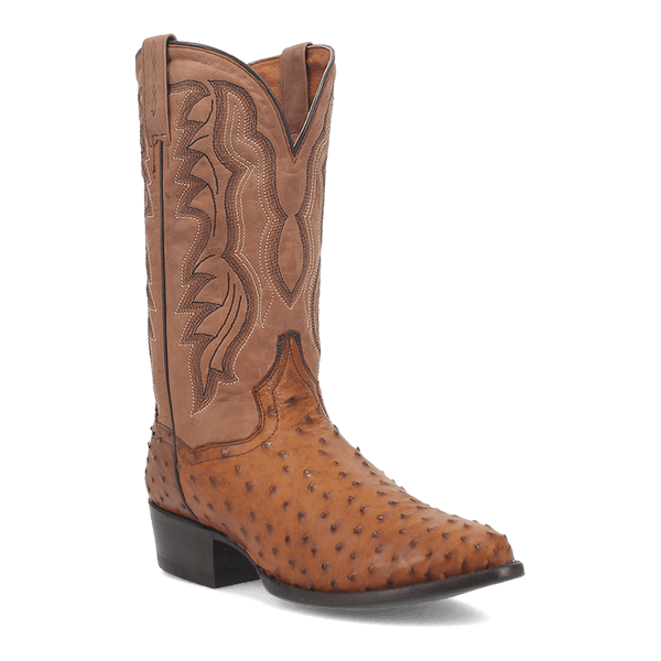 dan post boots TEMPE FULL QUILL OSTRICH BOOT